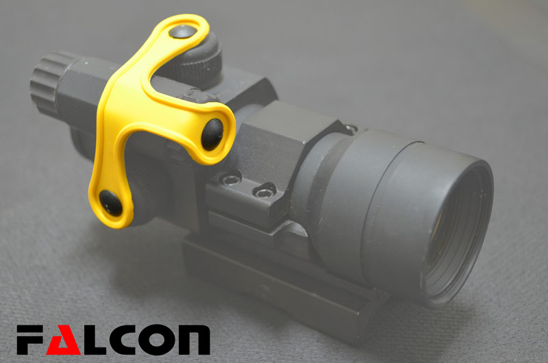 Rubber Strap for Aimpoint M2  Red Dot Sight (Yellow)